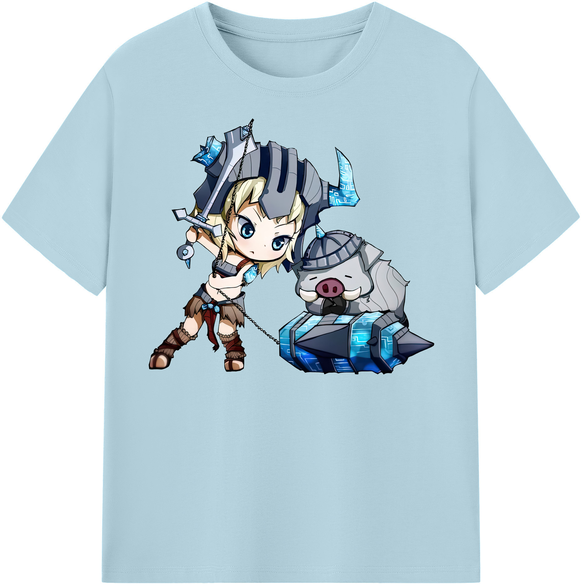 リーグ・オブ・レジェンド League of Legends LOL 綿100％半袖Tシャツ（フロントプリント）
